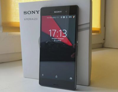 Лот: 7434184. Фото: 1. Sony Xperia Z3 (D6603/Black). Смартфоны