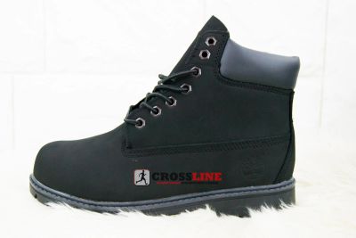 Лот: 12666669. Фото: 1. Timberland black зимние / Артикул... Ботинки, полуботинки