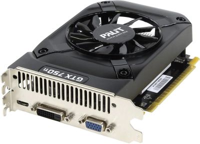 Лот: 10498106. Фото: 1. Игровая видеокарта GTX 750 ti... Видеокарты