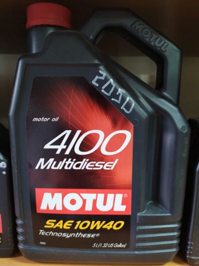 Лот: 16703957. Фото: 1. MOTUL 4100 multidiesel. Масла, жидкости