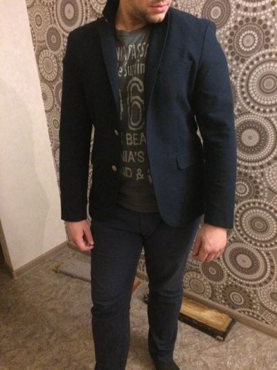 Лот: 11692768. Фото: 1. пиджак мужской zara. Пиджаки