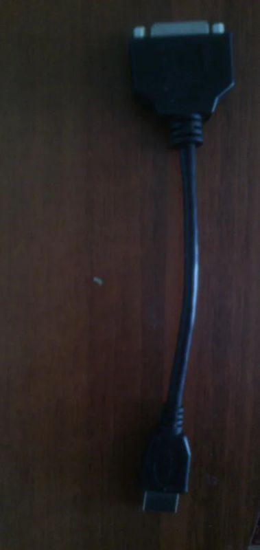Лот: 11286082. Фото: 1. Переходник HDMI - DVI. Кабель... Шлейфы, кабели, переходники