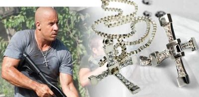 Лот: 6392828. Фото: 1. Крест доминика торетто с цепочкой... Цепочки