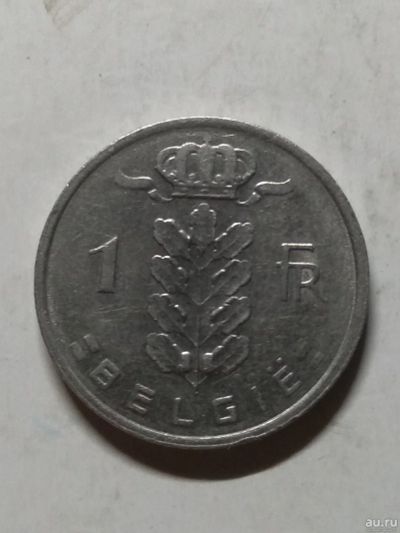 Лот: 16501145. Фото: 1. Бельгия 1 франк, 1980 Надпись... Европа