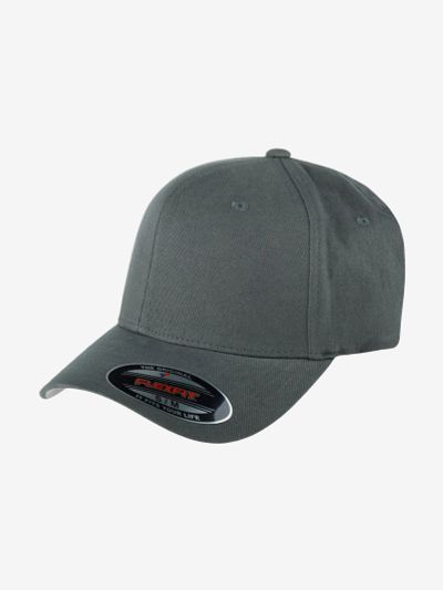 Лот: 22413991. Фото: 1. Бейсболка FLEXFIT 6377 (серый... Другое (спортивная одежда)