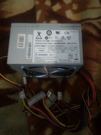Лот: 14360025. Фото: 1. Блок питания Power man 350W. Корпуса, блоки питания