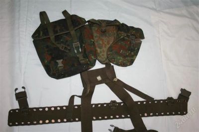 Лот: 815035. Фото: 1. Разгрузка Немецкая Военная. 5... Снаряжение, маскировка