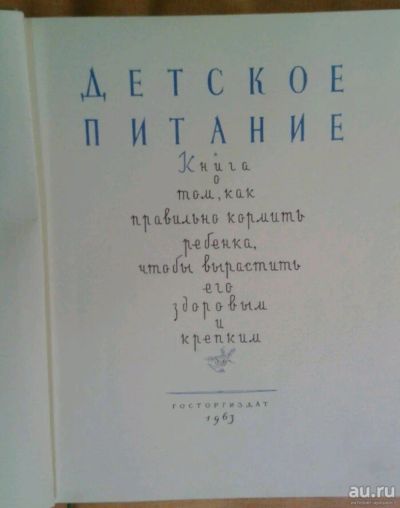 Лот: 13031018. Фото: 1. Книга о детском питании. Книги