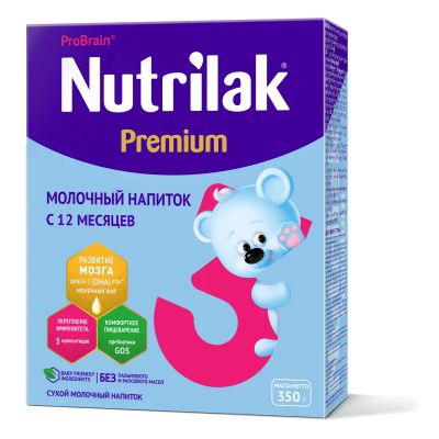 Лот: 19921962. Фото: 1. Nutrilak Premium 3 Детское питание... Детское питание