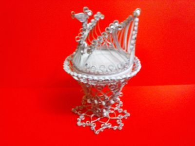 Лот: 15417903. Фото: 1. Подсвечник "Лебедь". Подсвечники, канделябры