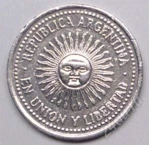 Лот: 1577083. Фото: 1. Аргентина. 5 сентаво 1995г. (1-2... Америка