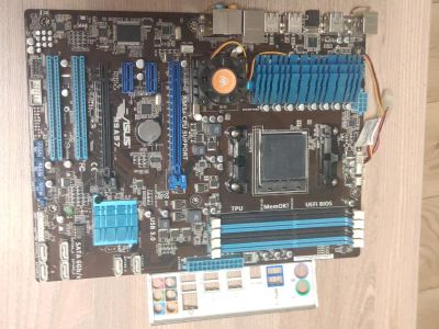 Лот: 17263818. Фото: 1. Материнская плата AM3+ ASUS M5A97. Материнские платы