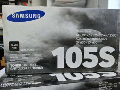Лот: 21440691. Фото: 1. Картридж Samsung MLT-D105S, черный... Картриджи, расходные материалы