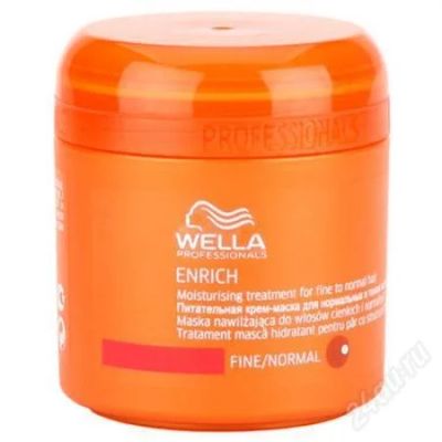 Лот: 2814617. Фото: 1. Wella Enrich крем-маска. Уход за волосами 