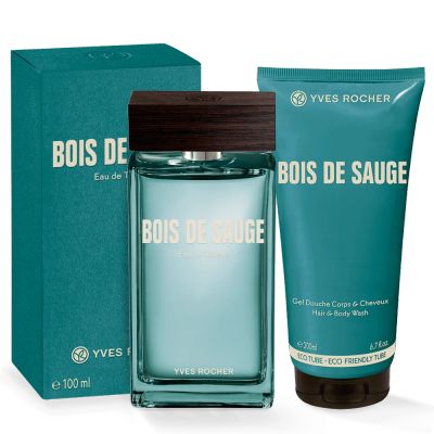 Лот: 18260537. Фото: 1. Ив Роше Набор Bois de Sauge Yves... Мужская парфюмерия