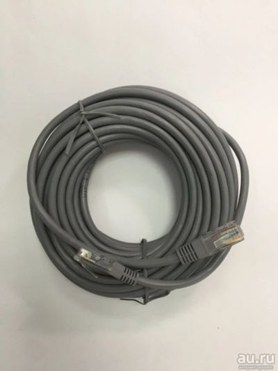 Лот: 15403853. Фото: 1. Патч-корд RJ-45 (m)-RJ-45 (m... Сетевые кабели