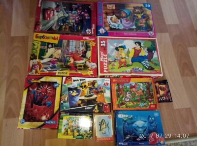 Лот: 10027425. Фото: 1. Пазлы разные. Другое (творчество)