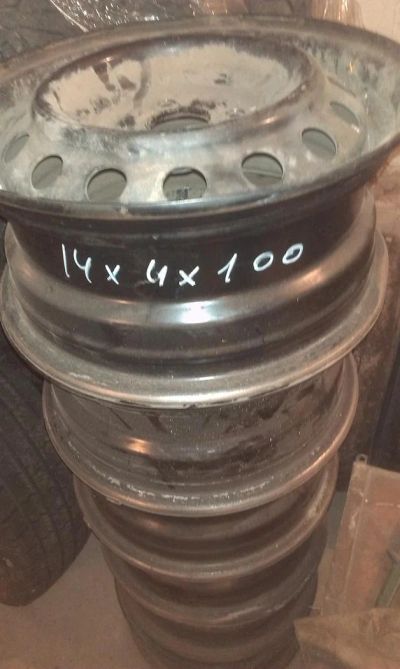 Лот: 3274753. Фото: 1. Штамповки 4х100 R14. Диски