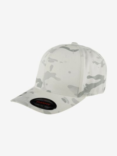 Лот: 24767147. Фото: 1. Бейсболка FLEXFIT 6277MC (белый... Другое (спортивная одежда)