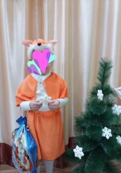 Лот: 15168888. Фото: 1. Новогодний костюм "Лиса ". Детские карнавальные, праздничные костюмы