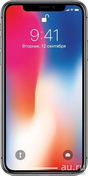 Лот: 10775947. Фото: 1. iPhone X 64 Gb Space Grey. Смартфоны