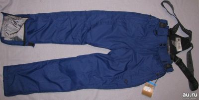 Лот: 11095427. Фото: 1. горнолыжные штаны темно- синие... Зимняя спортивная одежда