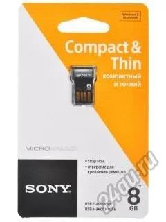 Лот: 5542348. Фото: 1. Флеш-накопитель USB2.0 8Gb Sony... USB-флеш карты