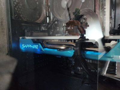 Лот: 19859128. Фото: 1. radeon sapphire rx590 nitro+ 8gb. Видеокарты