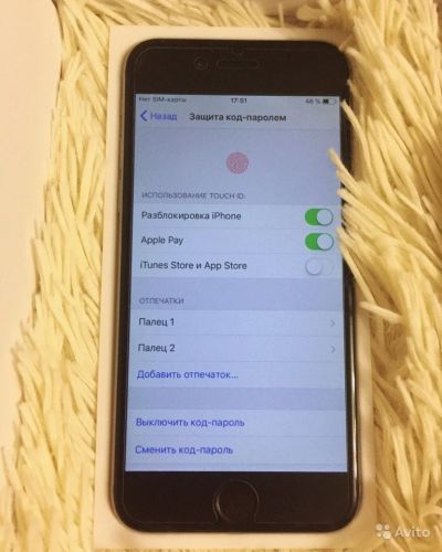 Лот: 14331101. Фото: 1. iPhone 6S 64GB отпечаток touch... Смартфоны