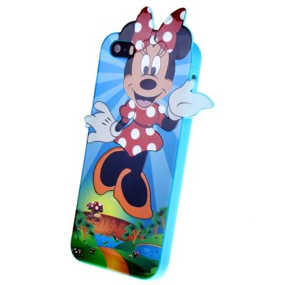 Лот: 4424086. Фото: 1. Накладка силиконовая Minnie Mouse... Чехлы, бамперы