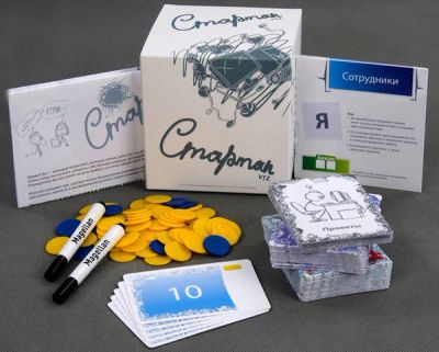 Лот: 10807192. Фото: 1. Настольная игра "Стартап". Новая. Настольные игры, карты