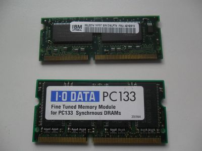 Лот: 8107272. Фото: 1. SO-DIMM PC-133 256 Mb. Оперативная память