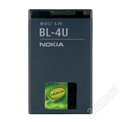 Лот: 208143. Фото: 1. АКБ оригинал Nokia BL-4U. Аккумуляторы