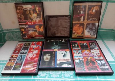 Лот: 25711224. Фото: 1. DVD-video сборники, в лоте на... Видеозаписи, фильмы