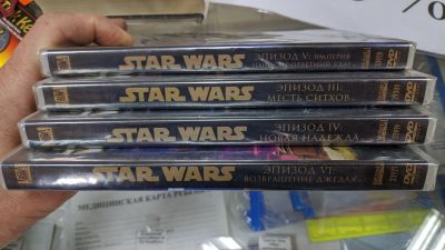 Лот: 16101837. Фото: 1. Фильм на DVD Звёздные войны 3... Видеозаписи, фильмы