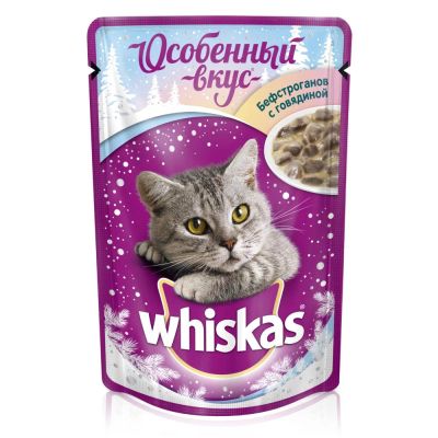 Лот: 11653507. Фото: 1. Консервы Whiskas Вискас Новогодний... Корма