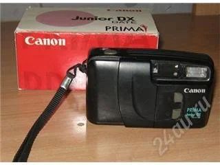 Лот: 111867. Фото: 1. Фотоаппарат пленочный Canon. Плёночные компактные