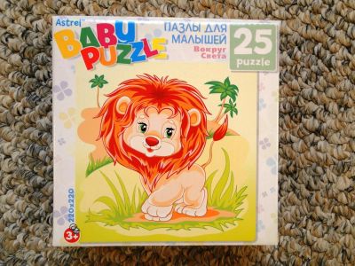 Лот: 6135792. Фото: 1. Пазлы для малышей "Львёнок Африки... Пазлы