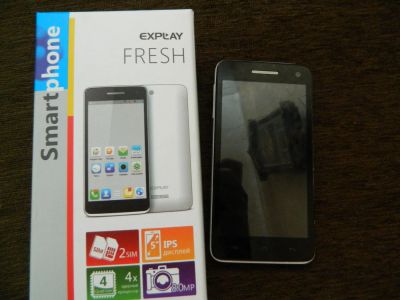 Лот: 7727383. Фото: 1. Продам смартфон Explay Fresh. Смартфоны