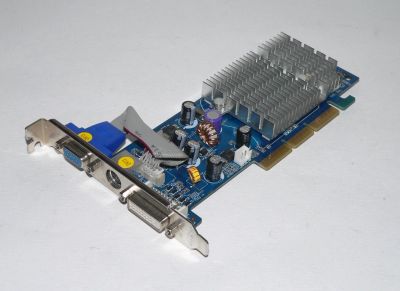 Лот: 10807699. Фото: 1. AGP 128Mb Sparkle SP-AG44DH GeForce... Видеокарты