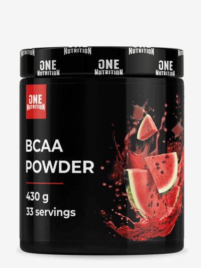 Лот: 25700372. Фото: 1. BCAA, One Nutrition, 430 г, арбуз... Другое (спортивная одежда)