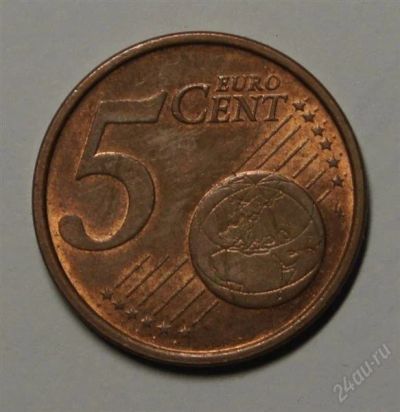 Лот: 2612051. Фото: 1. Италия. 5 евроцентов 2002 г.(033... Европа