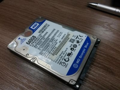 Лот: 8907430. Фото: 1. HDD Western Digital WD Scorpio... Жёсткие диски (HDD)