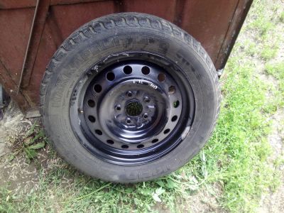 Лот: 7796054. Фото: 1. Колесо R16 225/55 с Mark-овника... Шины на дисках