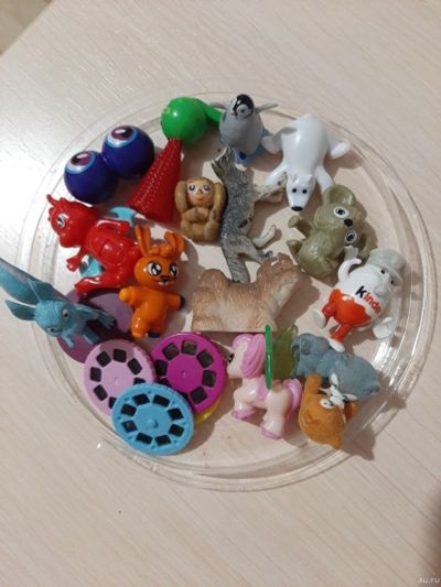 Лот: 15583536. Фото: 1. киндеры и др игрушки одним лотом... Игрушки