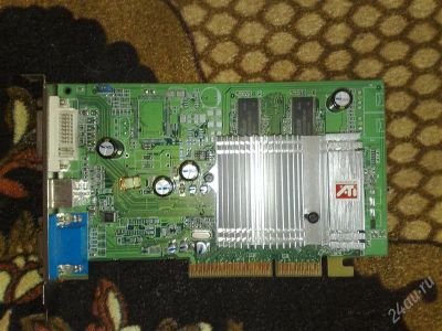 Лот: 1611141. Фото: 1. radeon 9600. Видеокарты