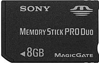 Лот: 7611656. Фото: 1. Sony Memory Stick Pro Duo 8gb... Карты памяти