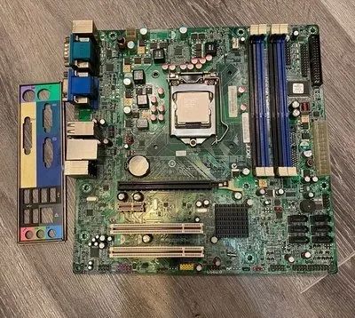 Лот: 15304113. Фото: 1. Acer H57H-AM (LGA 1156/ до 32GB... Материнские платы