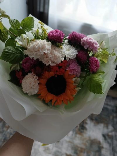 Лот: 23563038. Фото: 1. Букет цветов. Свежие цветы