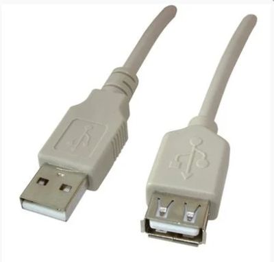 Лот: 11664998. Фото: 1. Кабель удлинитель USB (штекер-гнездо... Шлейфы, кабели, переходники